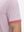 Detail view of cuff on keys pattern stylish full print contrast collared golf polo shirts