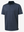 3D view of dark blue windmill lightweight stretch upgraded print golf polo shirts.