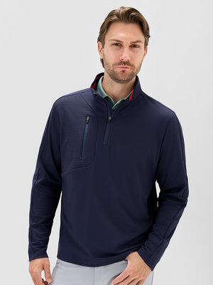 Quick-Drying Quarter Zip with Chest Pocket