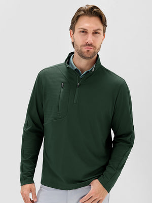 Quick-Drying Quarter Zip with Chest Pocket