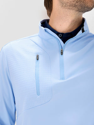 Quick-Drying Quarter Zip with Chest Pocket