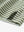 Close-up detail of hem opening on Sport Fit Stripe Polo in Olive Green Stripe